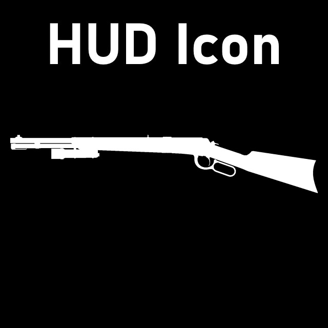 Killing Floor 2 - Winchester 1894 HUD Icon (Pump Shotgun)