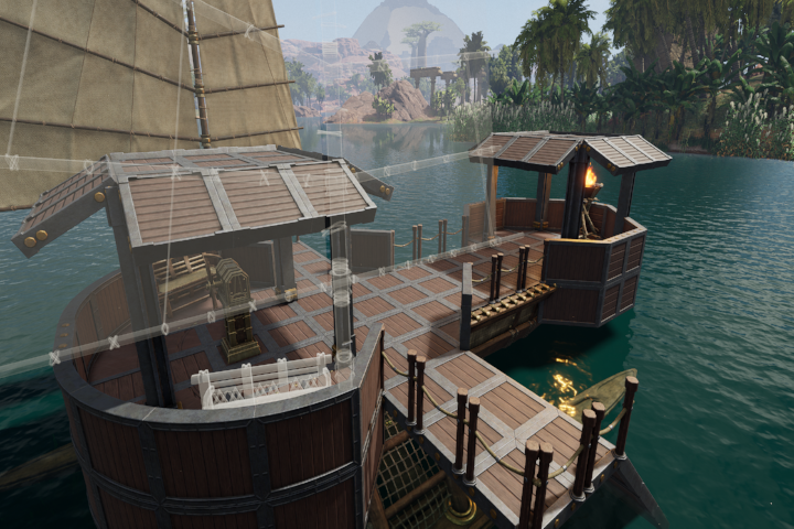 Basic Wooden Skiff – Soulmask Mod