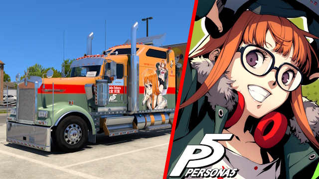 Kenworth W900 Futaba Sakura - Persona 5 [Combo Skin]