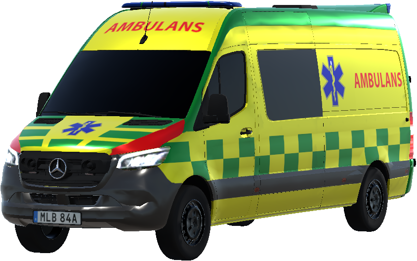 MB KTW swedish ambulans preview