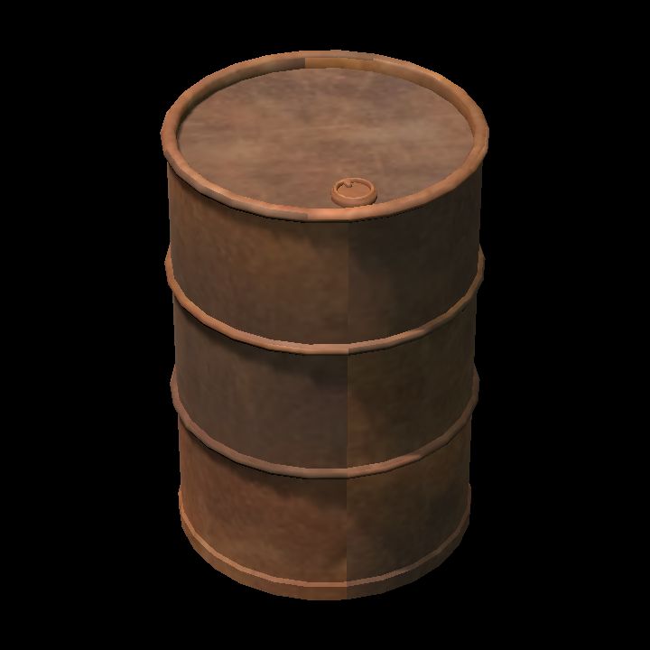 Barrel - rusty 3