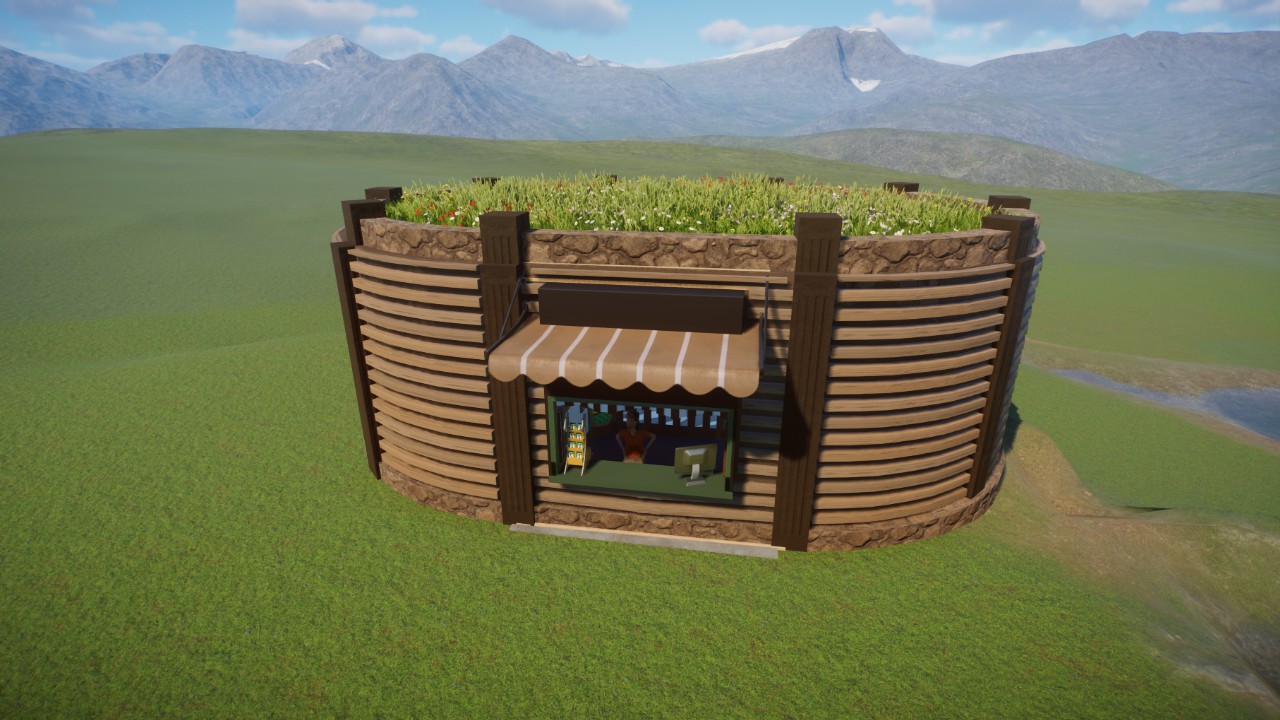 Small facility building shell