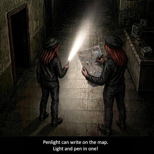 Penlight can write on map