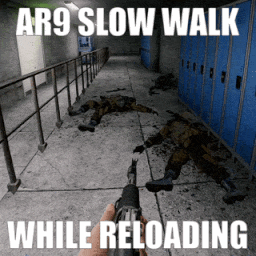 ARC9 Slow Walk Reloading