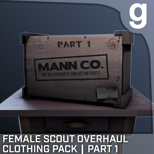 TF2: Female Scout Overhaul Clothing Pack 2