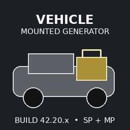 Vehicle Mounted Generator