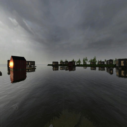 Vietnam village in black ops style