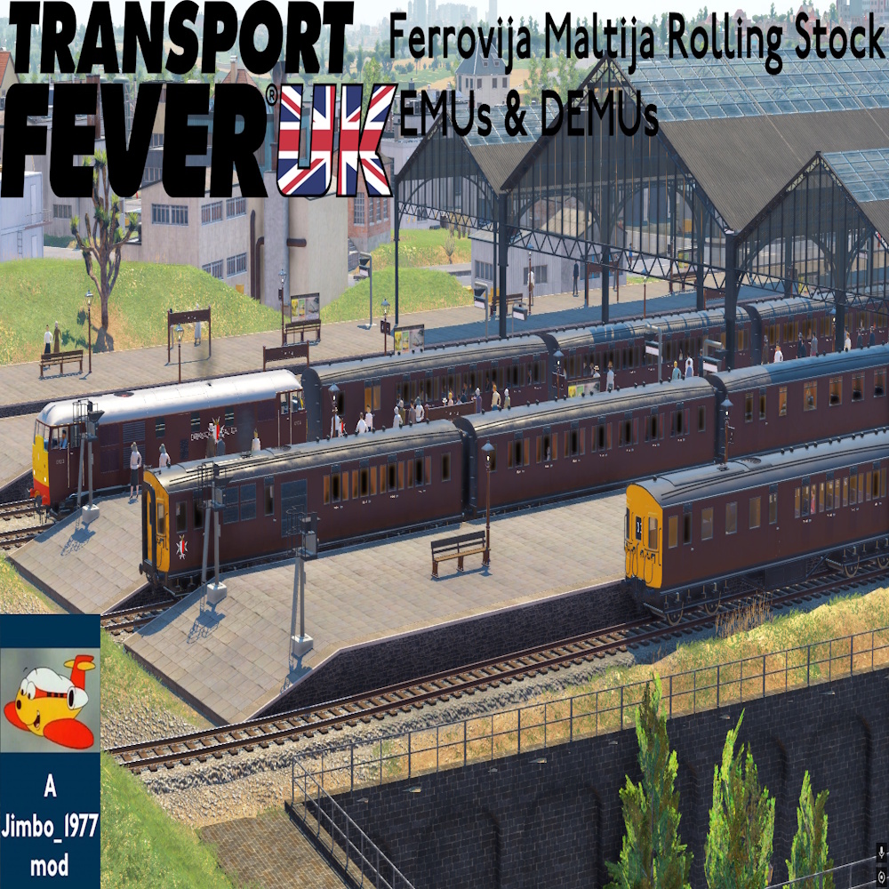Ferrovija Maltija Passenger Coaches & Multiple Units