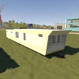 10x55 mobile home 1950s