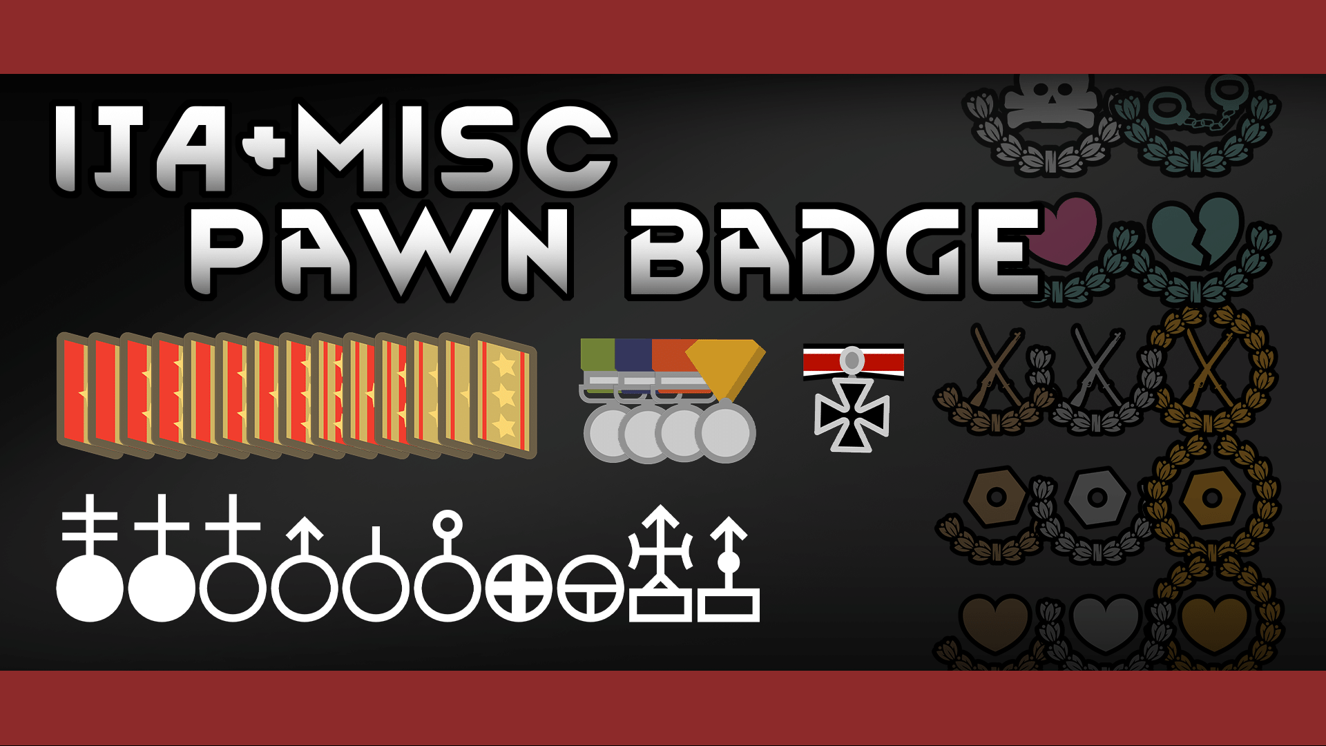 IJA + Misc Pawnbadge Pack