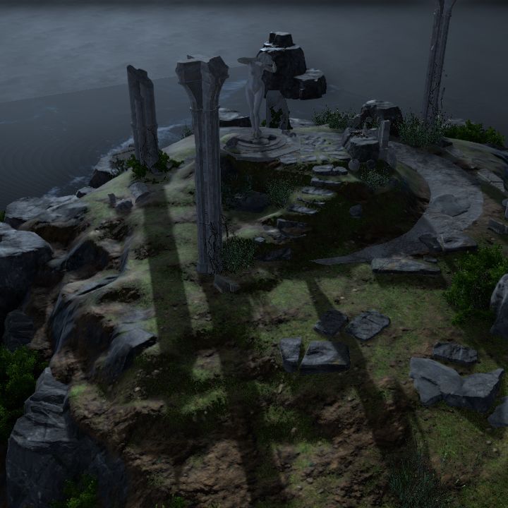 Moon Goddess Shrine - Cliffside Ruins