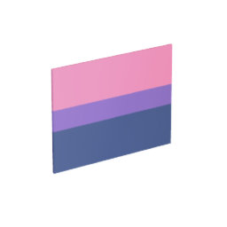 Pride Flag 3 stripes 1 skinny
