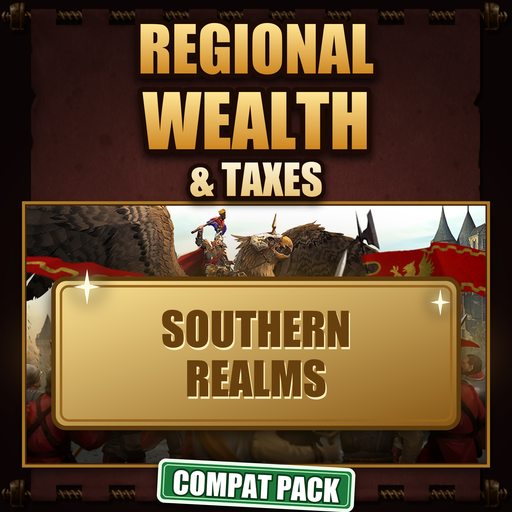 Regional Wealth & Taxes for Cataph's Southern Realms
