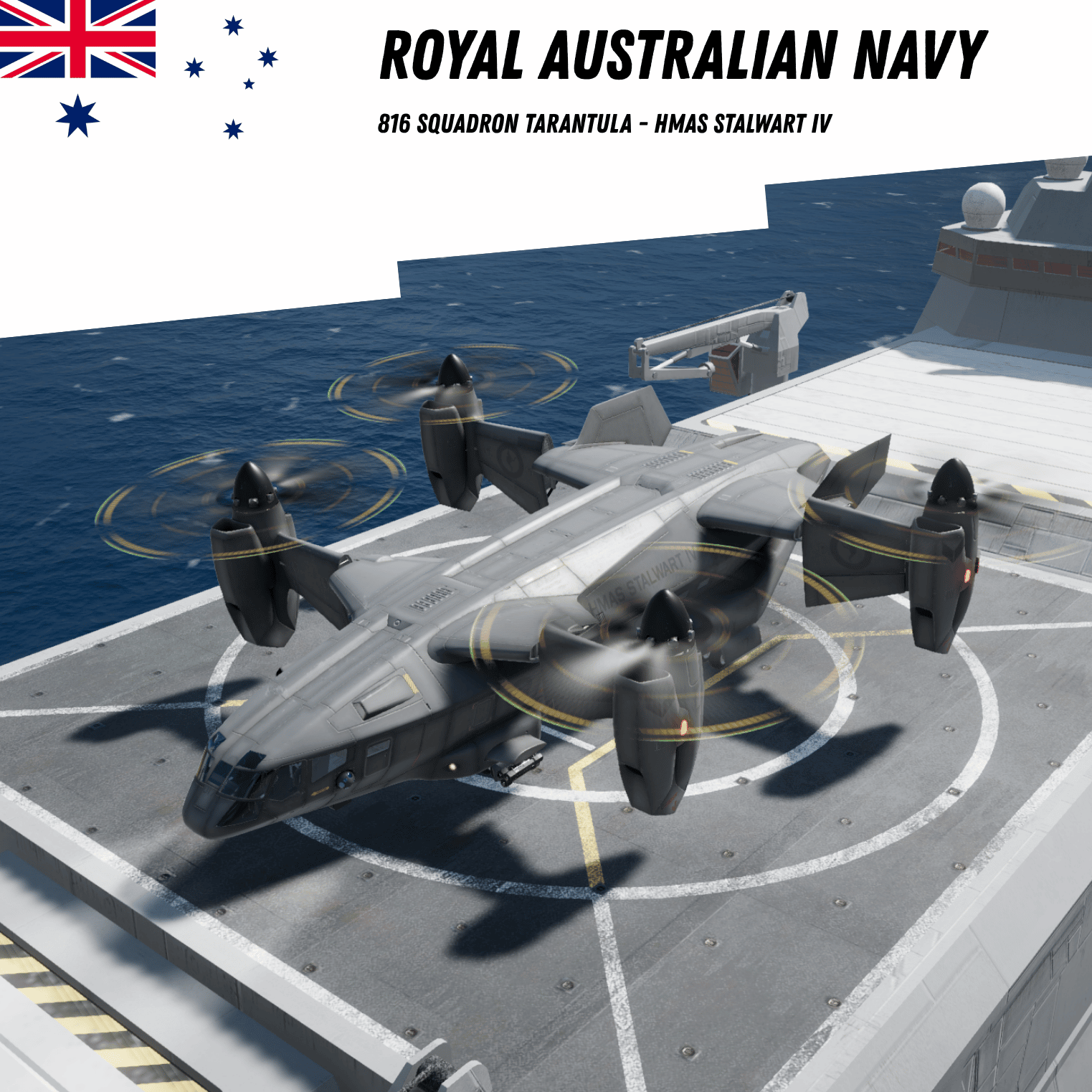 RAN 816 Squadron Tarantula