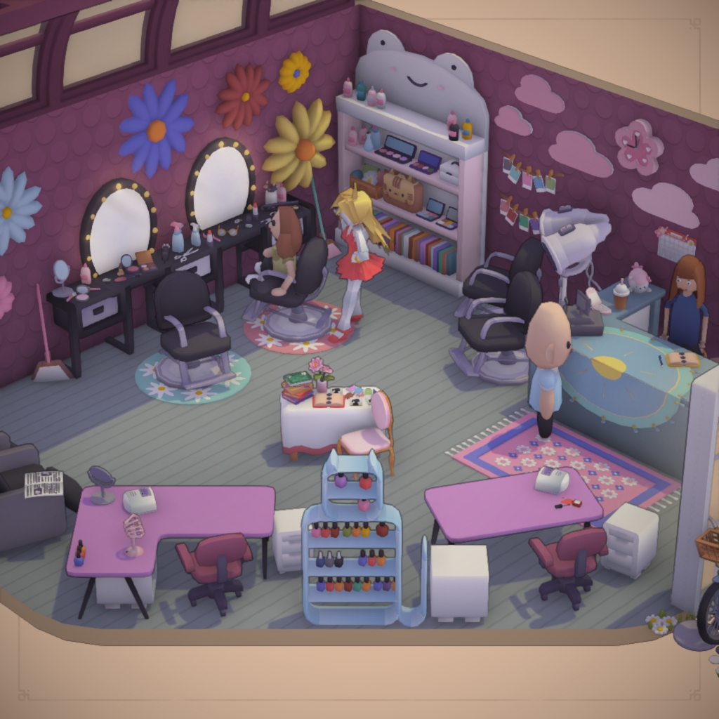 Daily Request: Pink, Office, Relaxing (Salon)