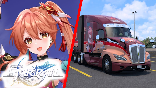 Kenworth T680 2022 Guinaifen - Honkai: Star Rail [Combo Skin]