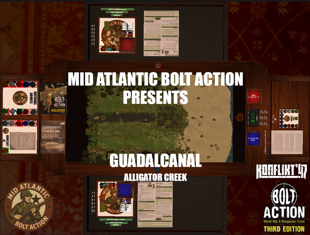Mid Atlantic Bolt Action Guadalcanal Alligator Creek