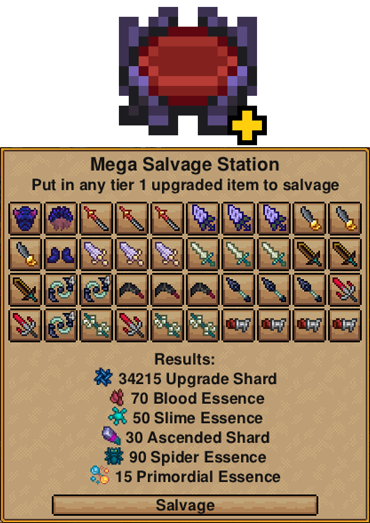 Mega Salvage Station – Necesse Mod