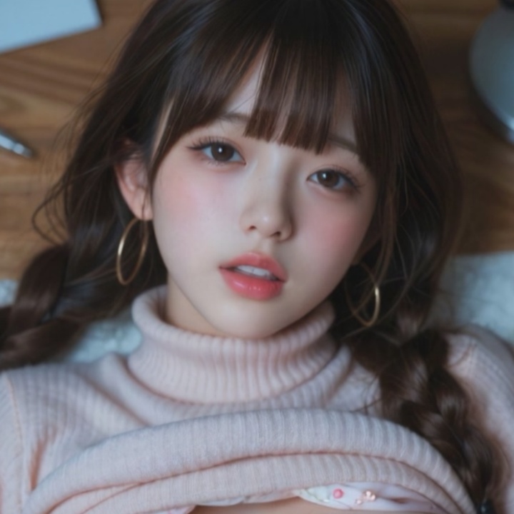 AI白嫩的美少女