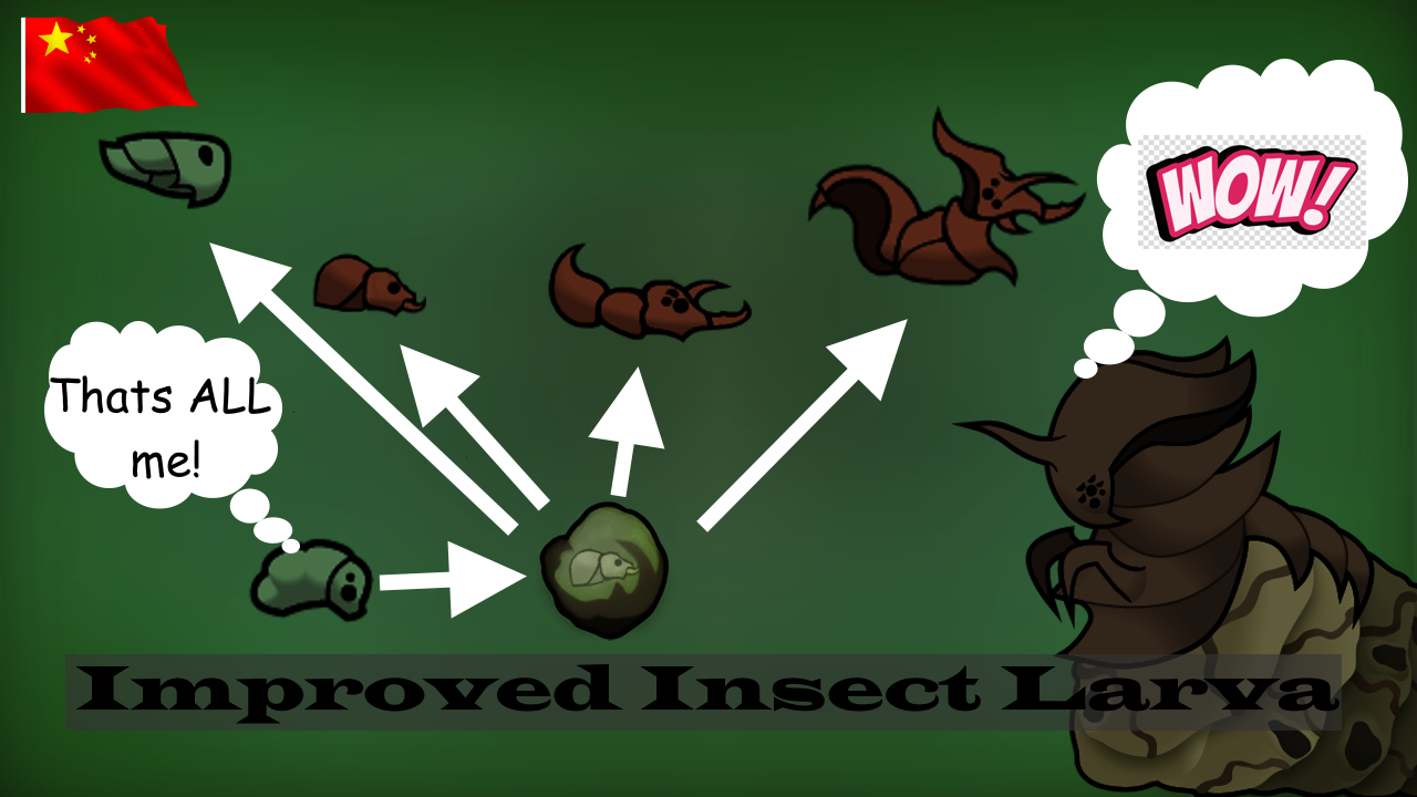 Improved Odyssey Insect Larva_zh 改进版奥德赛幼虫