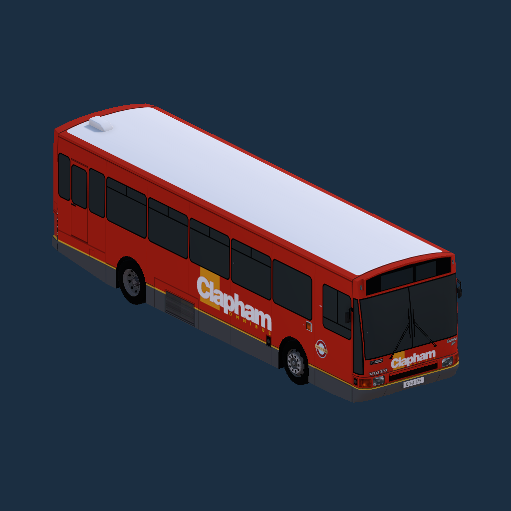 Northern Counties Paladin Volvo B10B Go Ahead London Clapham Omnibus Branded