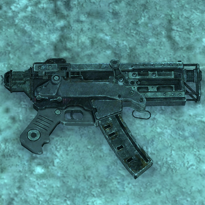 Fallout 3: 10mm submachine gun preview