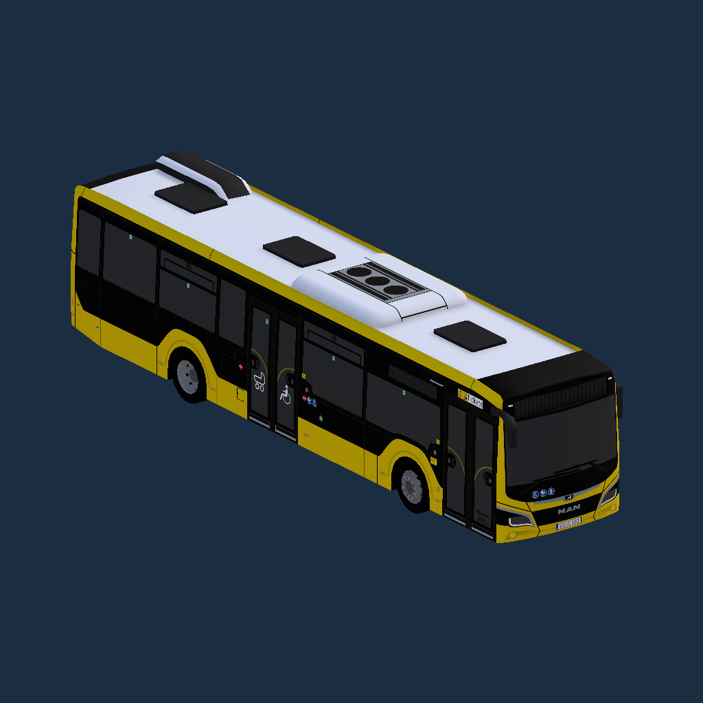Schröder Reisen (BVG Sub) MAN NLC 12C Grundlack