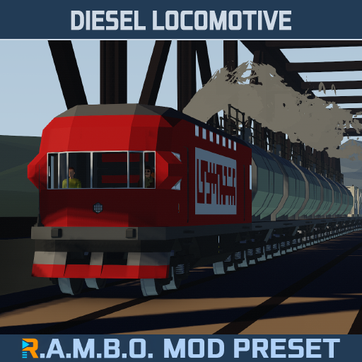 Diesel Train Locomotive - RAMBO Preset