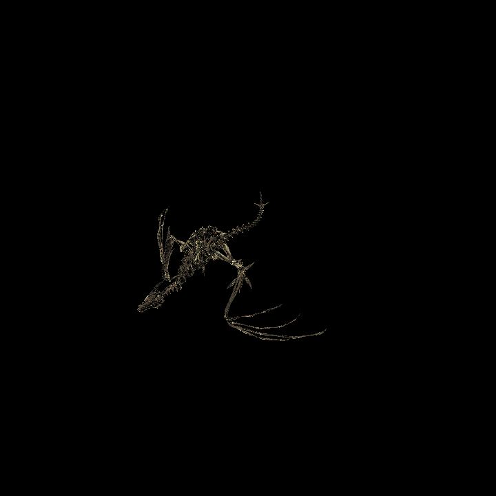 skeleton vivern