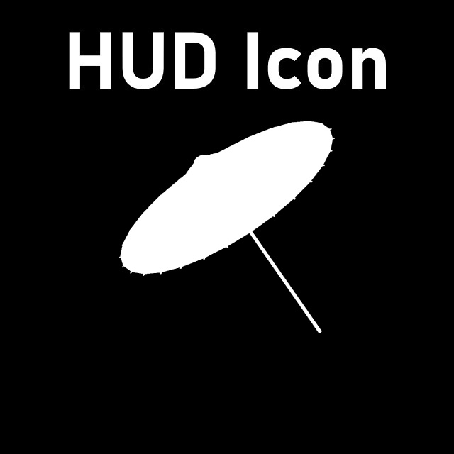 Umbrella HUD Icon (Baseball Bat)