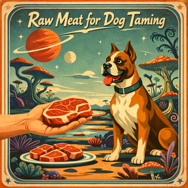 Khade's Raw Meat for Dog Taming