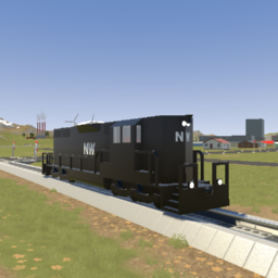 Norfolk & Western High Hood EMD SD40-2 Locomotive (Variant 1)