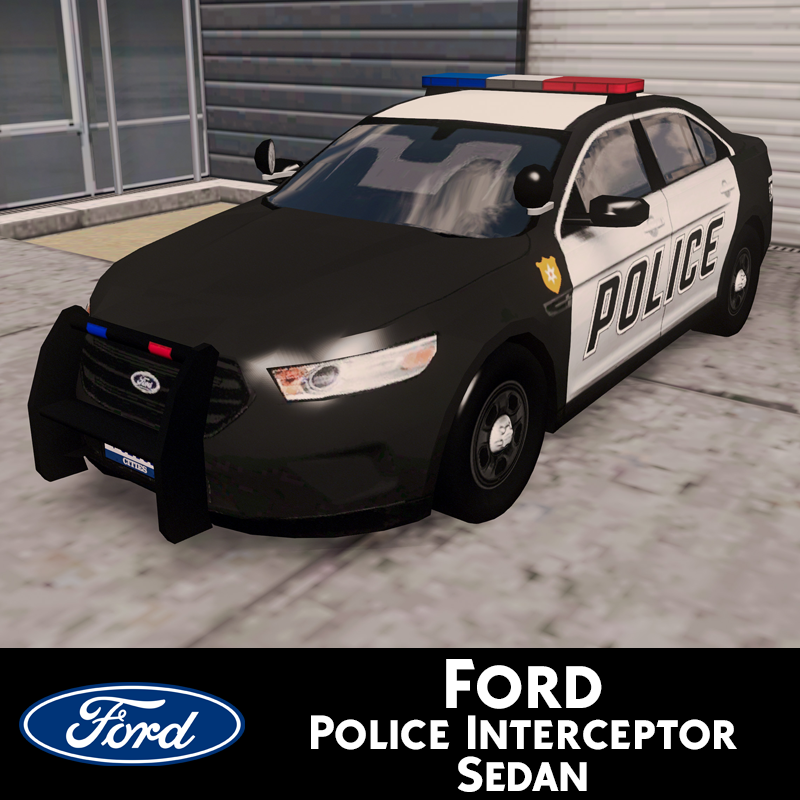 CS Police - 2013 Ford Interceptor Sedan
