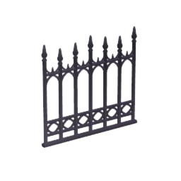 Iron fence