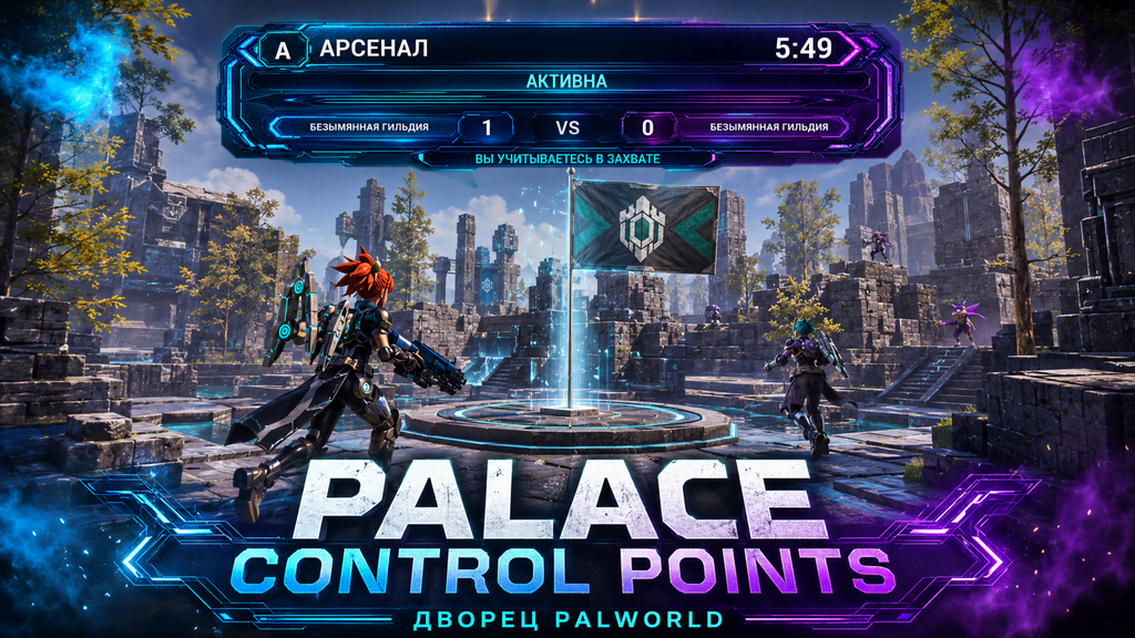 Palace Control Points | Дворец Palworld