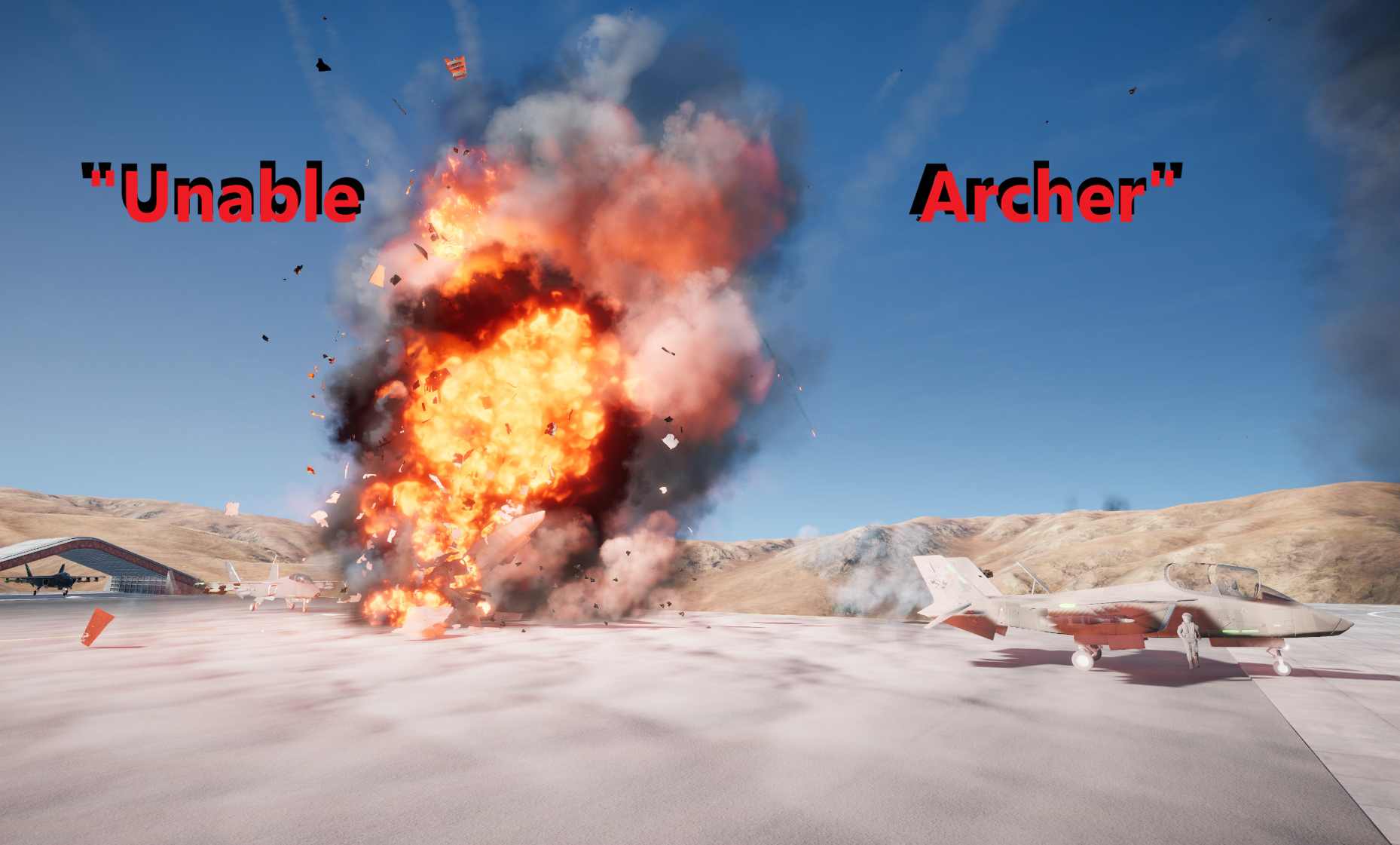 Unable Archer -  Wargame Excercise