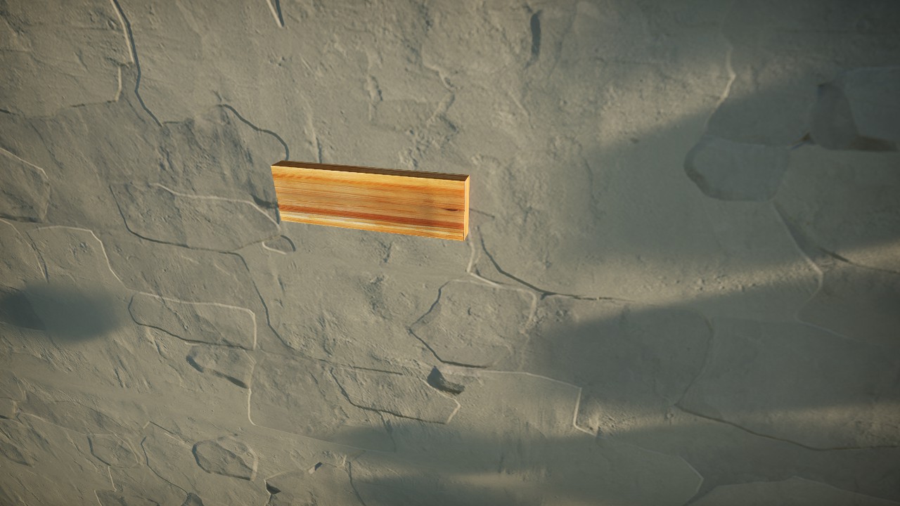 KPR - Wood Plank 50x15x5 (Natural)