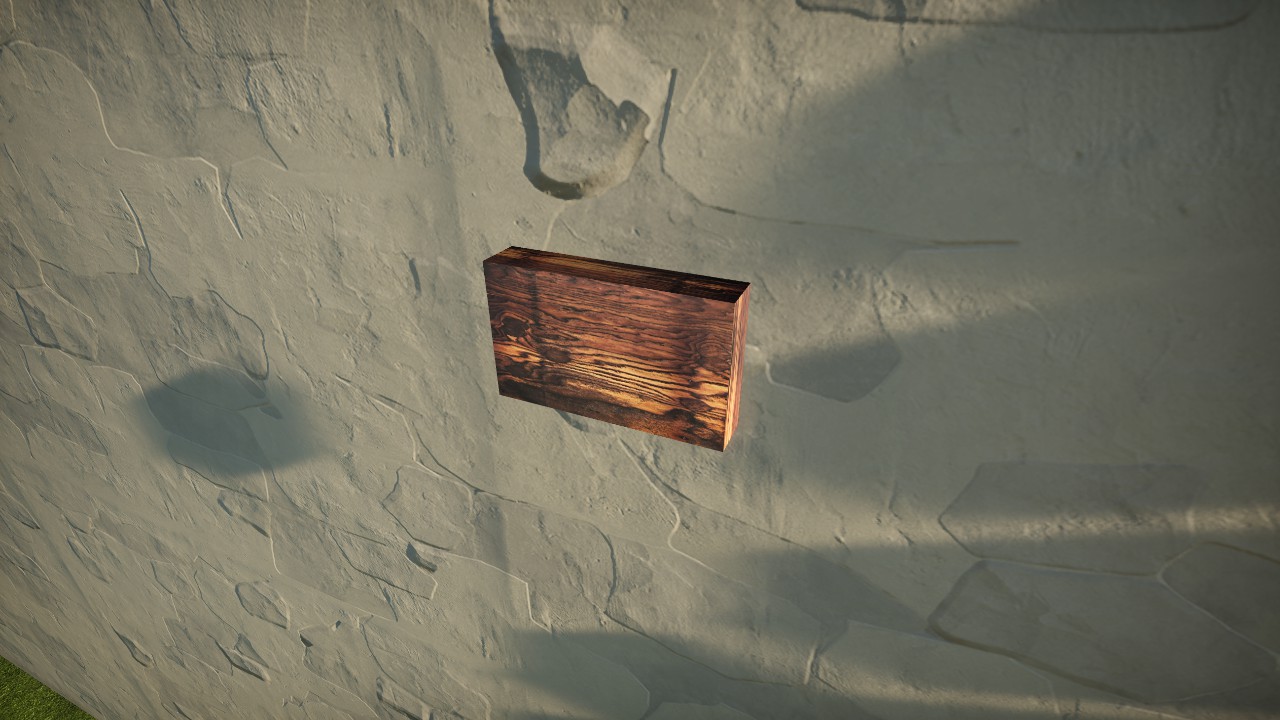 KPR - Wood Plank 50x30x10 (Dark Oak)