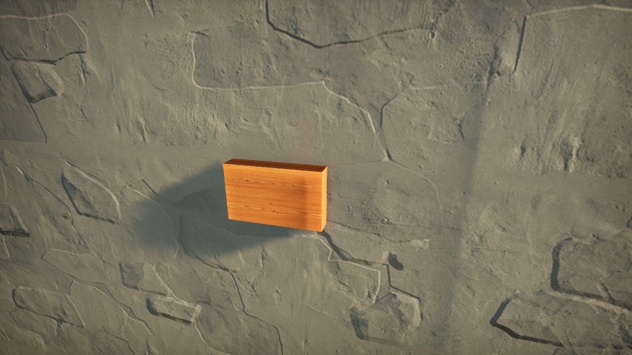 KPR - Wood Plank 50x30x10 (Redish)