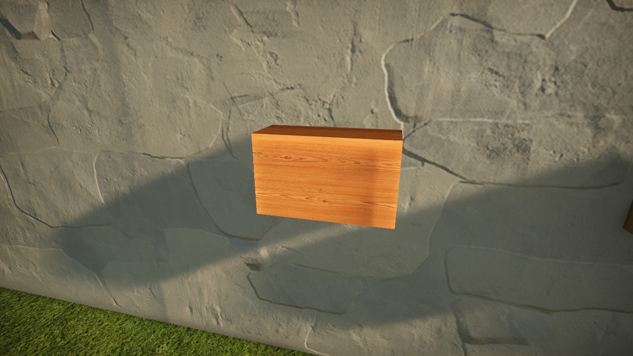 KPR - Wood Plank 50x30x20 (Redish)
