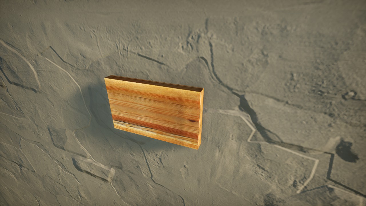 KPR - Wood Plank 50x30x5 (Natural)