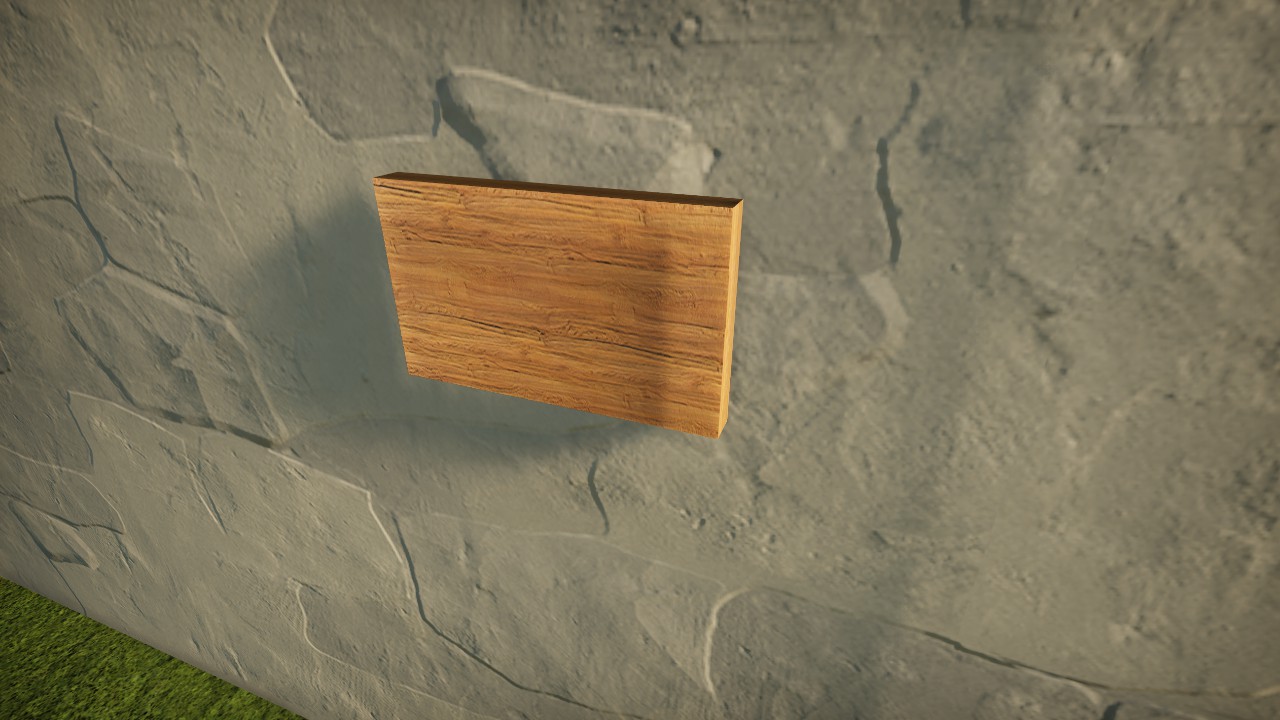 KPR - Wood Plank 50x30x5 (SoftBrown)