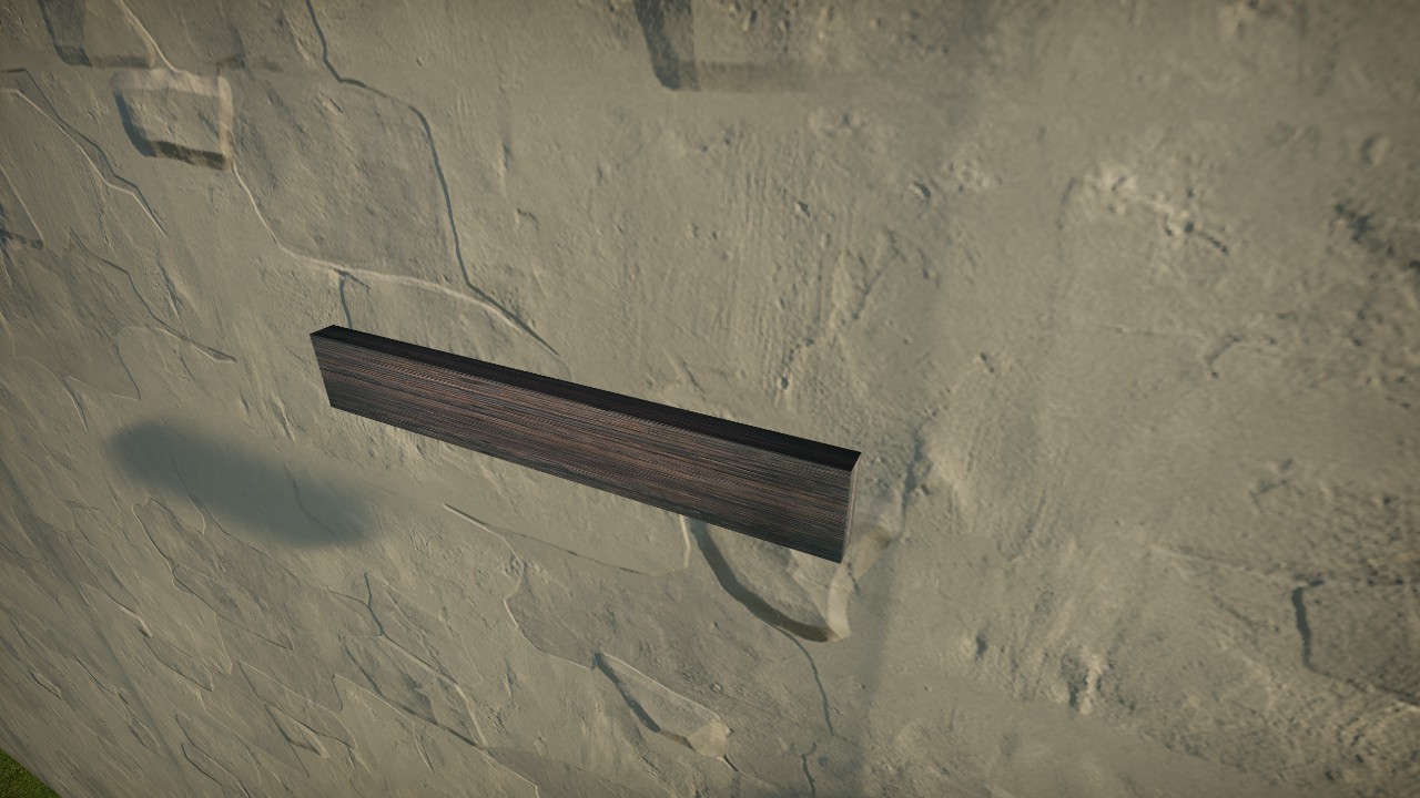 KPR - Wood Plank 100x15x5 (Dark)