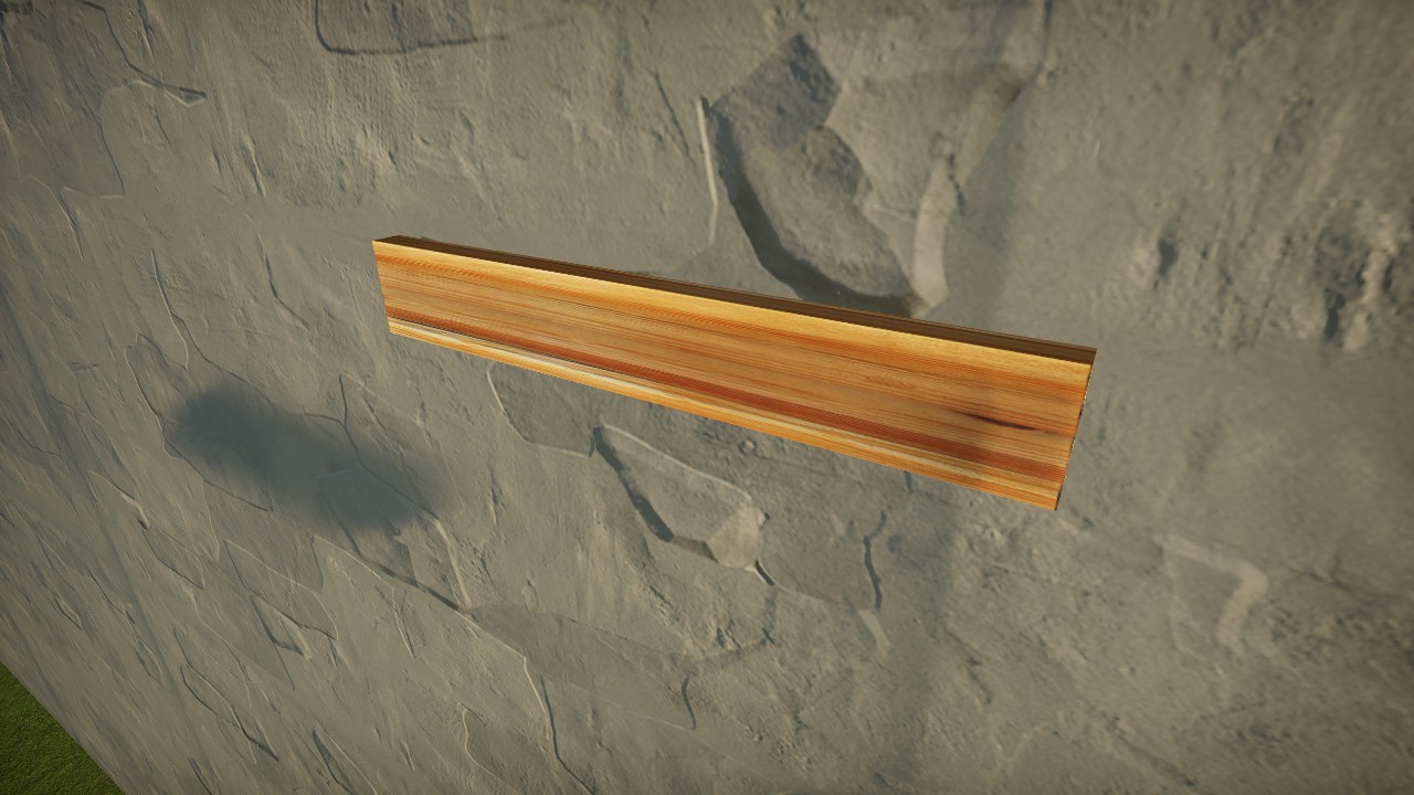 KPR - Wood Plank 100x15x5 (Natural)