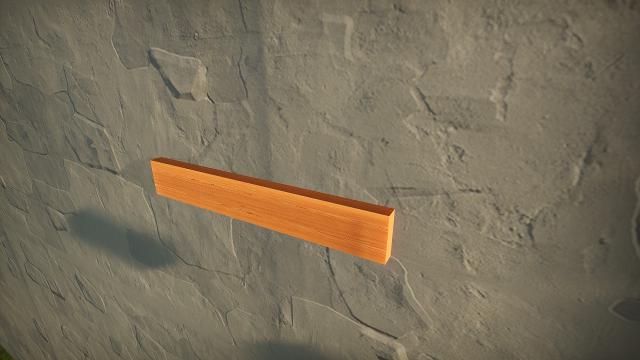 KPR - Wood Plank 100x15x5 (Redish)