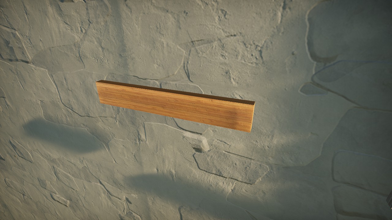 KPR - Wood Plank 100x15x5 (SoftBrown)