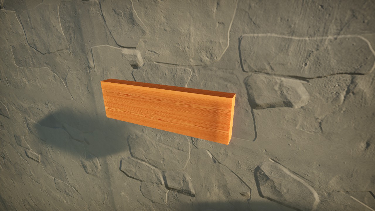 KPR - Wood Plank 100x30x10 (Redish)
