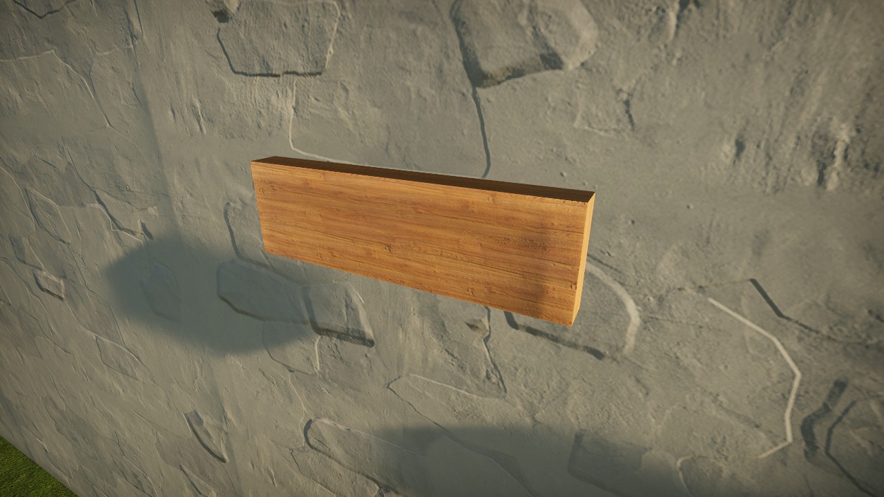 KPR - Wood Plank 100x30x10 (SoftBrown)