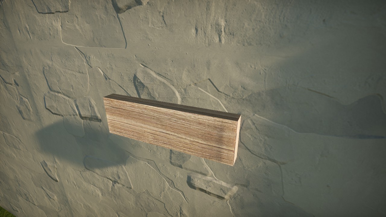 KPR - Wood Plank 100x30x10 (Weathered)