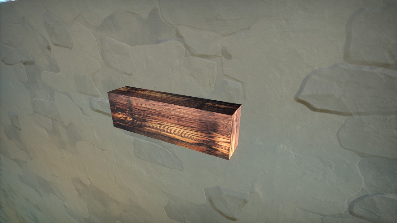 KPR - Wood Plank 100x30x20 (Dark Oak)